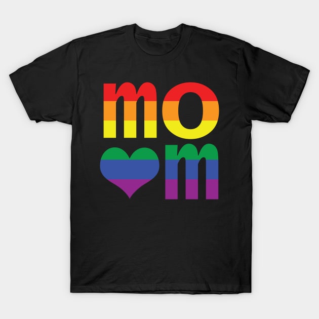 Mom Pride T-Shirt by ellenhenryart